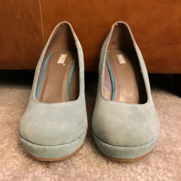 Suede wedge heel - Picture 5 of 6